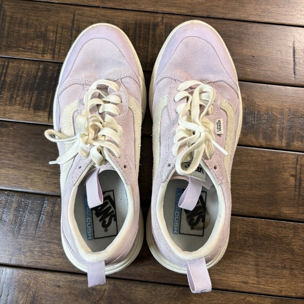 Vans UltraRange Exo SE Shoes Womens 8.5 Lilac Lace Up Skate Sneakers Casual - Picture 4 of 10